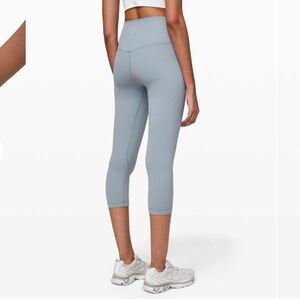 Lululemon Align Crop *21" Chambray Size 12